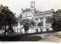 Historie krčského zámku - historické fotografie
